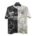 Günstige Fußballtrikots Real Madrid Dragon 2024-25 Weiße Kurzarm